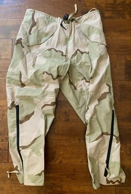 US ARMY DESERT CAMOUFLAGE TROUSERS EXTENDED COLD WEATHER- Medium Regular  - Image 1 of 4