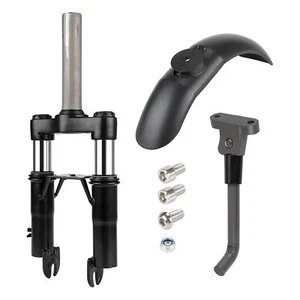 Electric  Front Fork Shock Absorber Mudguard Kickstand Set L0W6 - Picture 1 of 9