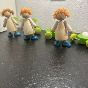 Haba Engel mit Wagen Kerze Geburtstag Weihnachten Figur Deko - Bild 1 von 6