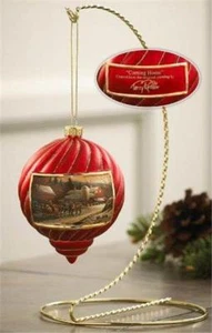 Terry Redlin Coming Home roter Weihnachtsschmuck im Ruhestand wilde Flügel - Bild 1 von 1