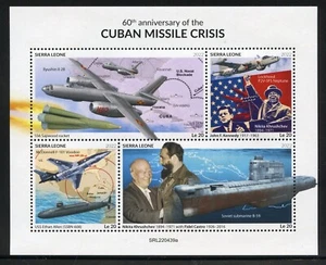 SIERRA LEONE 2022 60th ANN OF THE JFK MISSLE CRISIS SHEET MINT NH - Picture 1 of 1