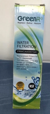 Green R3 Water Filtration Replacement Filters For LG/Kenmor FRWCAA00004A1 - Image 1 of 4