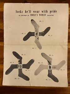 12 modelli di maglieria vintage "Calzini che indosserà con orgoglio" rivista donna di oggi - Foto 1 di 1
