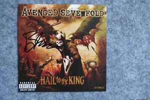 Avenged Sevenfold - Hail to the King CD Album signed / autograph / signiert - Picture 1 of 2