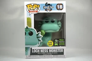 Funko Pop! Loch Ness Monster LE 1500 Pcs Glow In The Dark Official Sticker ECCC - Picture 1 of 7