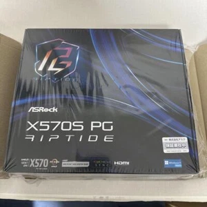 ASRock X570S PG RIPTIDE AM4 AMD X570 SATA 6Gb/s ATX AMD DDR4 Motherboard - Picture 1 of 7