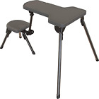 Caldwell Stable Table Lite With Weatherproof Tabletop, Ambidextrous Seat And Ful