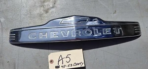 1947 1948 1949-1953 Chevrolet Chevy Truck Original Hood Emblem part #3684107 - Picture 1 of 6