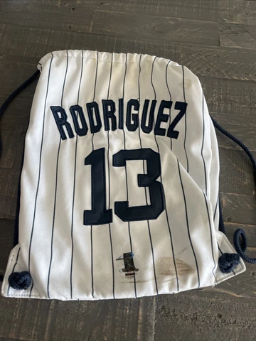 New York Yankees Alex Rodriguez MLB Cloth Drawstring Backpack dc7 Cover