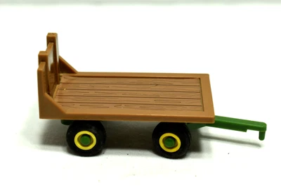 Mini Toys 1:64 John Deere Hay Rack Green Made USA - Image 1 of 3