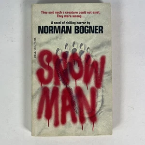 Snow Man by Norman Bogner 1978 Dell paperback First Printing Horror - Bild 1 von 7