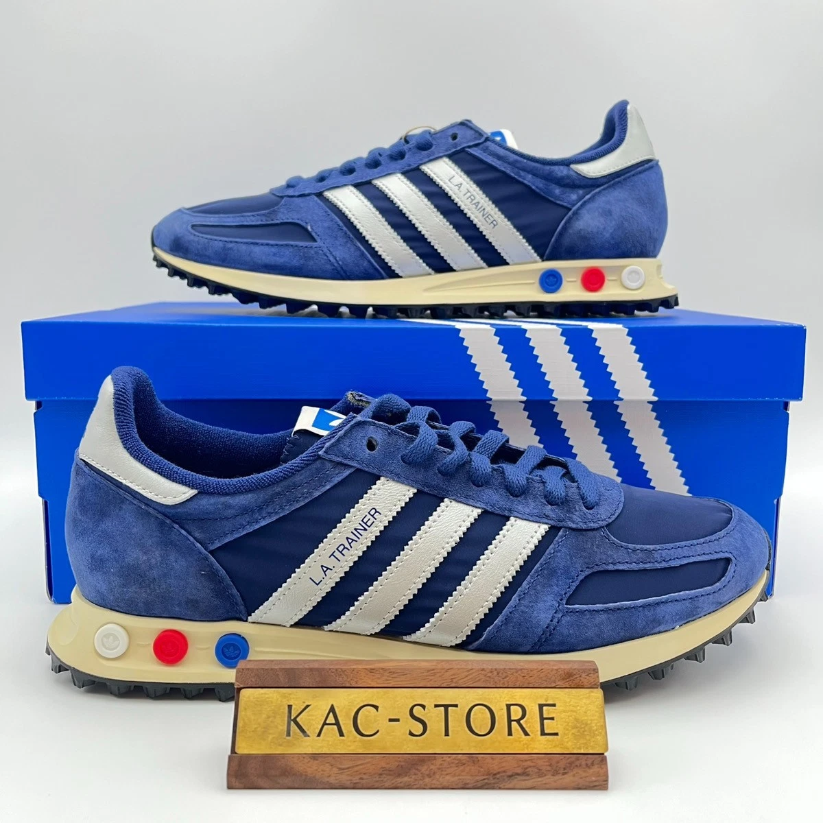adidas LA Trainer OG Blue for Sale - Authenticity Guaranteed - eBay