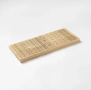 Basswood practice board, Woodcarving board for beginner, Chip carving blank - Picture 1 of 1