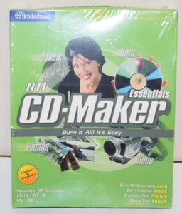 Vintage NTI CD-Maker Big Box Retail -2001 Factory Sealed/New - Picture 1 of 4