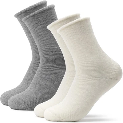 Occulto Damen Warme Kuschelsocken 2er Pack (Modell: Elsa)