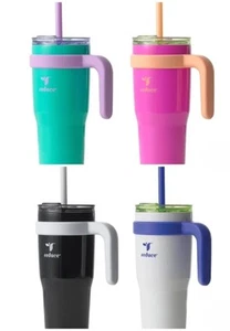 Reduce Cold1 24 Unzen Becher 2er Pack mit Griff & Strohhalm - (Auswahl) - Bild 1 von 11