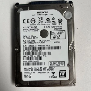 HITACHI TS5SAD750 750GB 2.5" Internal Hard Disk Drive SATA 3.0G/bs 5400 RPM - Picture 1 of 3