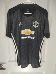 Manchester United Adidas Auswärts Fußball Trikot 2017/18 Trikot Größe Herren Large  - Bild 1 von 7