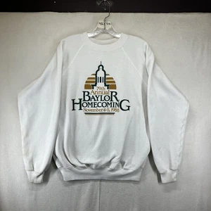 Vintage Baylor Bears Sweatshirt 1988 79t Annual Homecoming Ronald Reagan Large - Bild 1 von 24