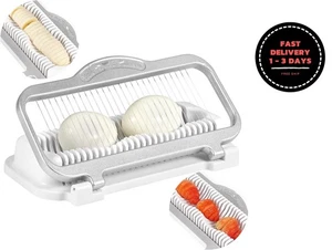 Cortador de plátanos grande, cortador de huevos para huevos duros, alambres - Picture 1 of 7