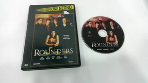 Rounders DVD Matt Damon Edward Norton John Turturro Famke Janssen John Malkovich - Picture 1 of 2