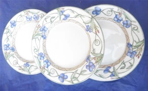 3 platos de pan y mantequilla Dansk Umbría Flowers 7,5" - Imagen 1 de 6