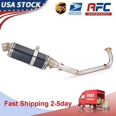 Sistema de escape completo silenciador deslizable en tubo DB Kill para Honda Grom 125 2013~2025 Foto 1 de 4