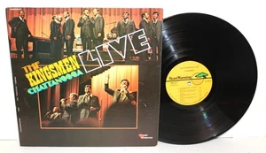 THE KINGSMEN LIVE IN CHATTANOOGA - USED GOSPEL VINYL LP - Foto 1 di 1