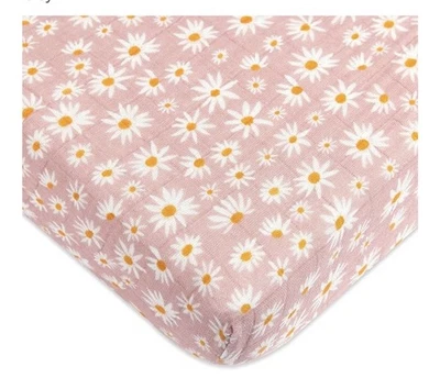 Mini lençol de berço Babyletto 100% algodão orgânico, certificado GOTS, ajustado 360° - Imagem 1 de 4