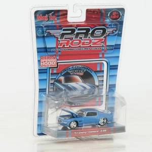 Maisto Pro Rodz 1971 Blue Chevy Camaro Z/28 1:64 Diecast Opening Hood (2005) - Picture 1 of 4