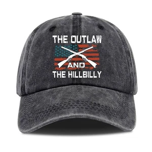 The Outlaw and The Hillbilly lustige Baseballmütze - patriotische Truckermütze mit... - Bild 1 von 5