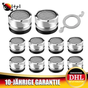 10X M24 Perlator Sieb Wasserhahn Strahlregler Mischdüse Einsatz Für Wasserhähne - Bild 1 von 12