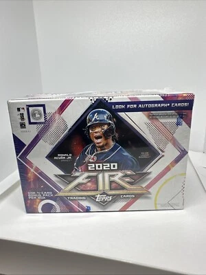 2020 Topps Fire Baseball Trading Card Blaster Box MLB Factory Sealed - Image 1 of 4