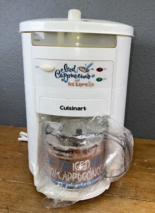Cuisinart Iced Cappuccino & Hot Espresso Maker ICAPP-4 Add Coffee Milk Ice 4 cup - Picture 1 of 6