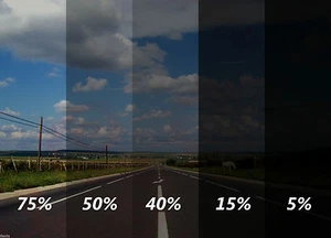 300cm x 50cm Limo Black Car Windows Tinting Film Tint Foil + Fitting Kit - 40% - Picture 1 of 1