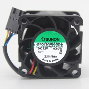 1PC NEW SUNON PSD1204PQBX-A 4028 4cm 6.0W/9.60W 12V - Picture 1 of 3
