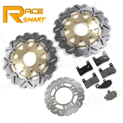 For Kawasaki Z1000 2010-2013 Z1000SX 2011-2019 Front Rear Brake Rotors and Pads - Image 1 of 4