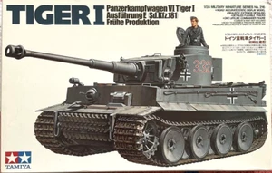 Tamiya 1/35 German Heavy Tank Tiger I Early Production Model Kit from Japan F/S - Bild 1 von 2