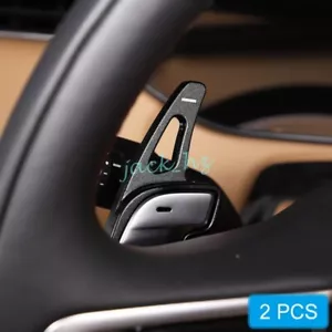 Para Land Rover Jaguar 2020+ adornos de extensión palanca de cambios negro volante - Imagen 1 de 8