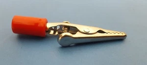 Mango y tornillo de acetato con clip de acero de cocodrilo rojo, Mueller, BU-60H-2, 4 piezas - Imagen 1 de 5