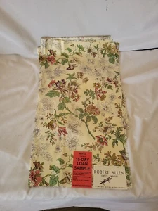 ROBERT ALLEN Set of 4 Pcs Sample upholstery and multipurpose FLOWERS 25"x23" - Picture 1 of 5