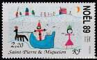 Saint Pierre et Miquelon postfris 1989 MNH 585 - Kerstmis / Christmas