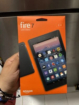 Amazon Fire 7 (7th Generation) 8GB, Wi-Fi, 7In - Black - Image 1 of 4