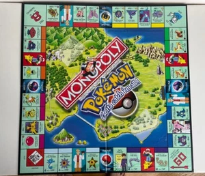 Pokemon Monopoly 1999 Collectors Edition Game Board Replacement Hasbro - Picture 1 of 2