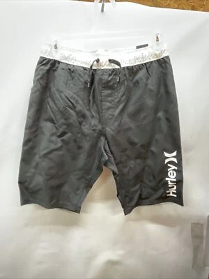 Hurley Board Shorts Boy’s Size Youth Large Surf Swim Trunks Black New - Image 1 of 4