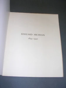 Automobile Michelin Edouard Michelin 1859-1940 imprimé par Draeger en 1941 - Imagen 1 de 5