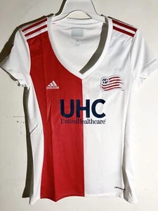 Adidas Women's MLS Jersey New England Revolution Team White sz L - Picture 1 of 1