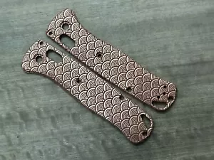 SEIGAIHA Copper Scales for Benchmade Bugout 535 - Picture 1 of 4
