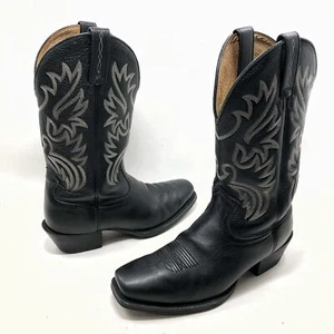 Ariat Legend Square Toe Cowboy Boots Size 10 EE 10002296 35705 Black - Picture 1 of 10