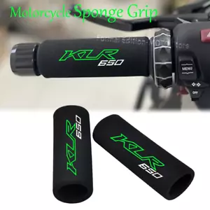 Sponge Grip for Kawasaki KLR Shockproof Non-Slip Sponge Grip Handlebar Grip - Foto 1 di 15